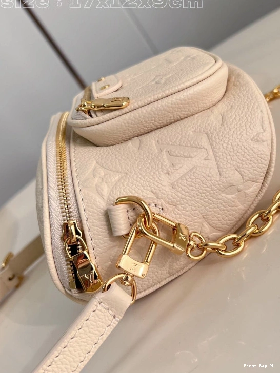 First bag MINI VUITTON LOUIS BUMBAG-17-12-9.5CM 0806